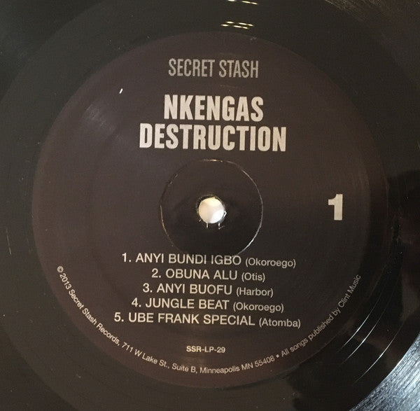 Nkengas : Destruction (LP, Album, RE)