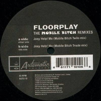 Floorplay : Joey Help! Me (The Mobile Bitch Remixes) (12")