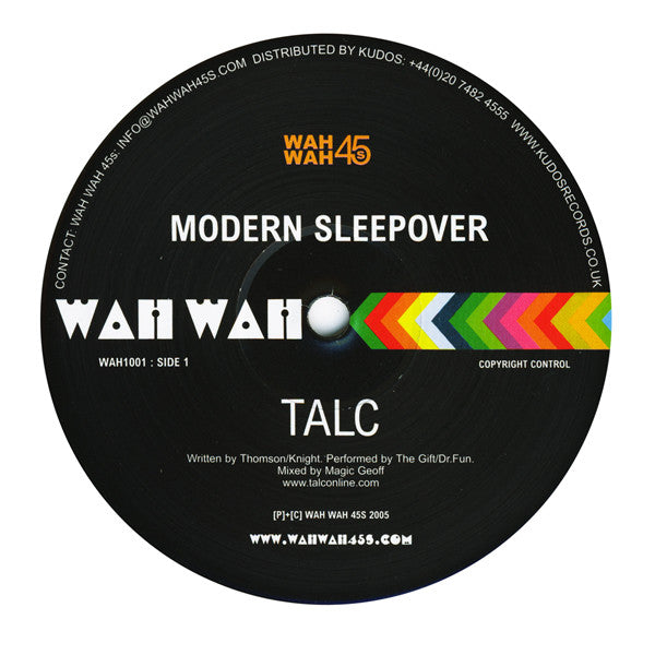 Talc : Modern Sleepover / Dad's Tired (10")