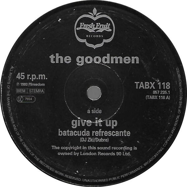 The Good Men : Give It Up (12")