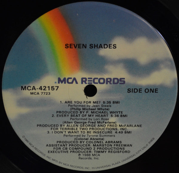 Various : Seven Shades (LP, Comp)