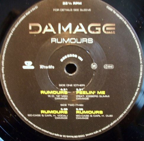 Damage : Rumours (12")