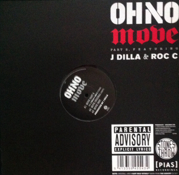 Oh No : Move (12")