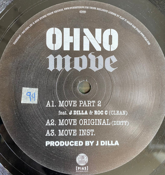 Oh No : Move (12")