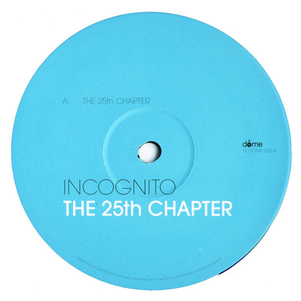Incognito : The 25th Chapter (12")