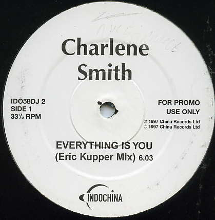 Charlene Smith : Everything Is You (12", Promo)