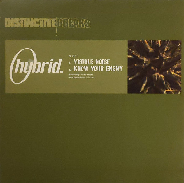 Hybrid : Visible Noise / Know Your Enemy (12", Promo)