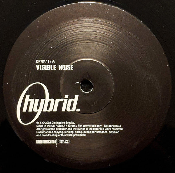 Hybrid : Visible Noise / Know Your Enemy (12", Promo)