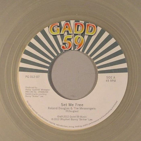 Roland Douglas & The Messengers : Set Me Free (7", Cle)