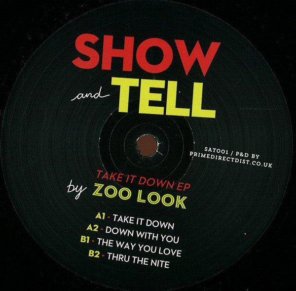 Zoo Look : Take It Down (12")