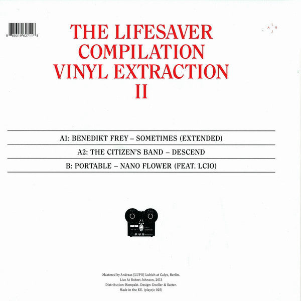 Various : The Lifesaver Compilation - Vinyl Extraction II (12")