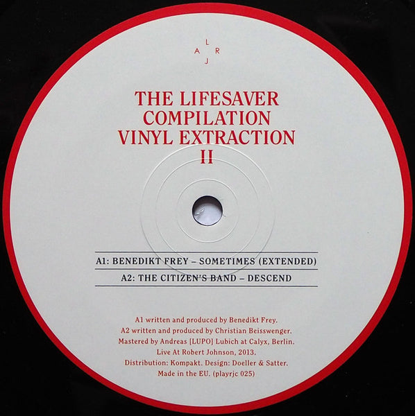 Various : The Lifesaver Compilation - Vinyl Extraction II (12")