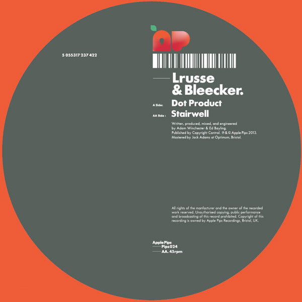 Lrusse & Bleecker : Dot Product (12")