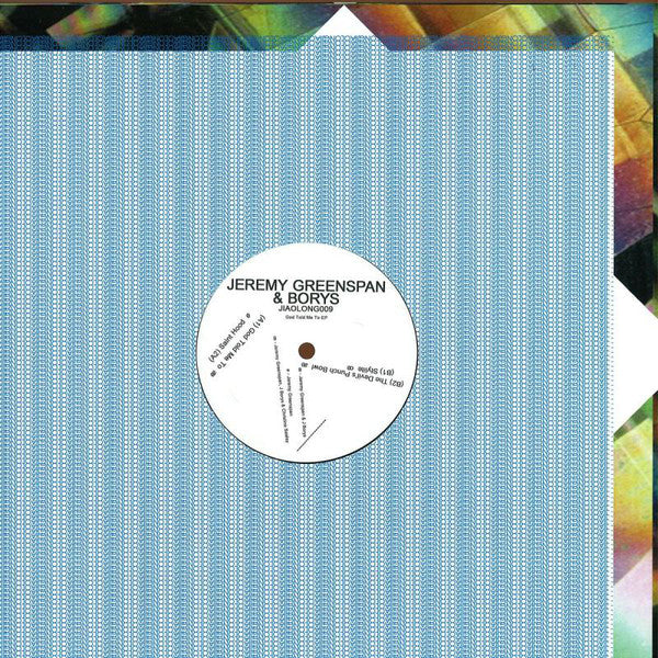 Jeremy Greenspan & Borys (6) : God Told Me To EP (12", EP)
