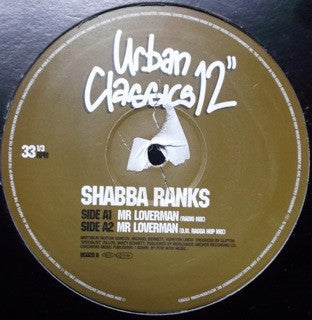 Shabba Ranks : Mr Loverman (12")