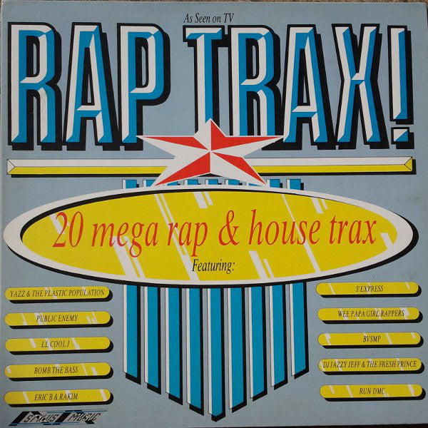 Various : Rap Trax! (LP, Comp, Gat)