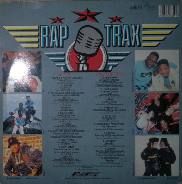 Various : Rap Trax! (LP, Comp, Gat)