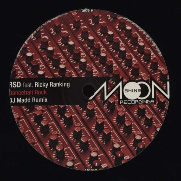 RSD Feat. Ricky Ranking : Dancehall Rock Remixed (12")
