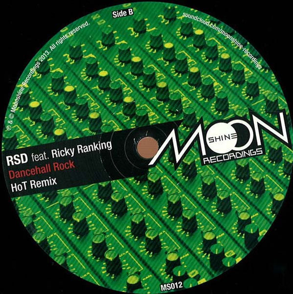 RSD Feat. Ricky Ranking : Dancehall Rock Remixed (12")
