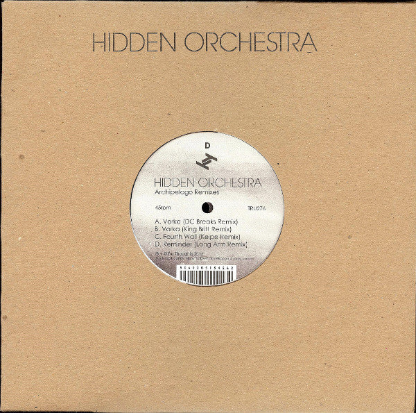 Hidden Orchestra : Archipelago Remixes (2x10", Ltd, Num, Sig)