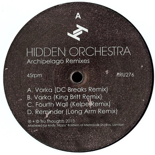 Hidden Orchestra : Archipelago Remixes (2x10", Ltd, Num, Sig)