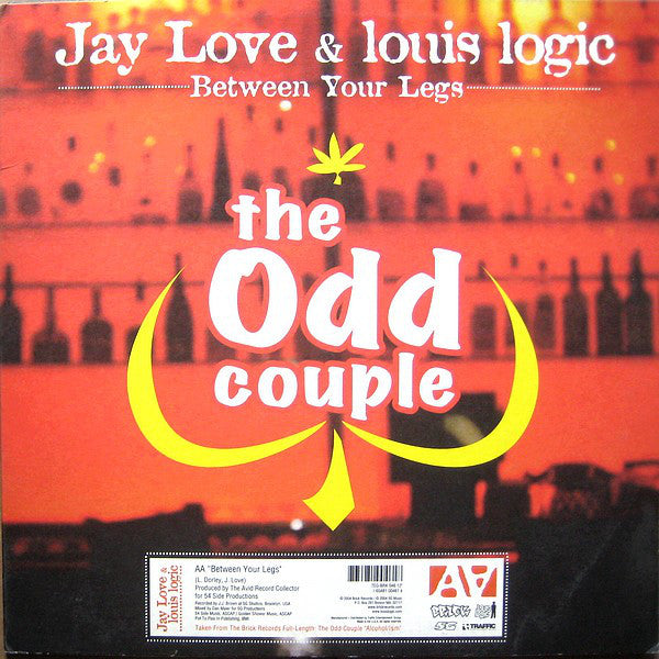 The Odd Couple - Jay Love (2) & Louis Logic : Wreckyalife (12")