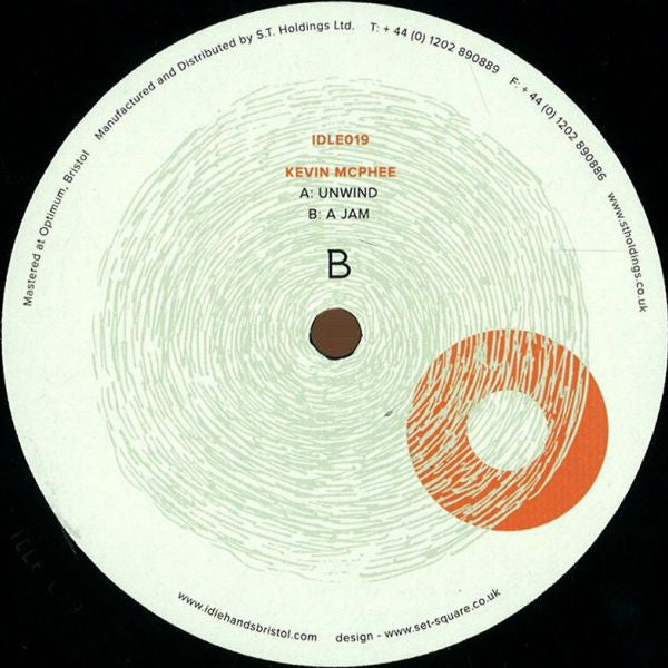 Kevin McPhee : Unwind (12")