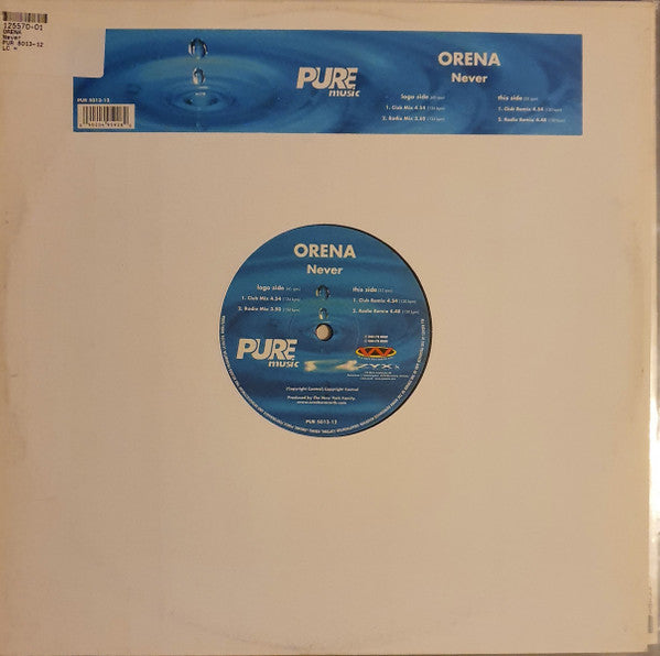 Orena : Never (12")