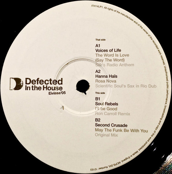 Various : Defected In The House - Eivissa '05 (Part One) (2x12", Comp)