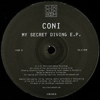 Coni (3) : My Secret Diving E.P. (12", EP)