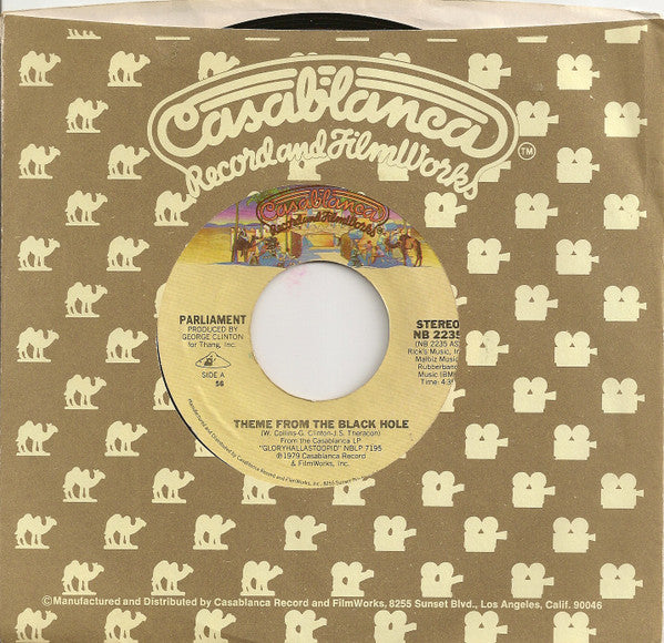 Parliament : Theme From The Black Hole (7", Single, Styrene, 56 )