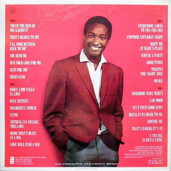 Sam Cooke : The Man And His Music (2xLP, Comp, Gat)