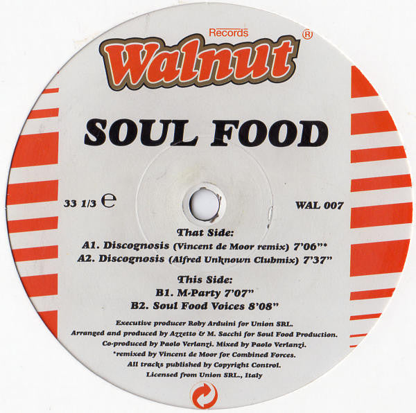 Soul Food : Discognosis (12")