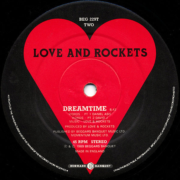 Love And Rockets : So Alive (12", Single)