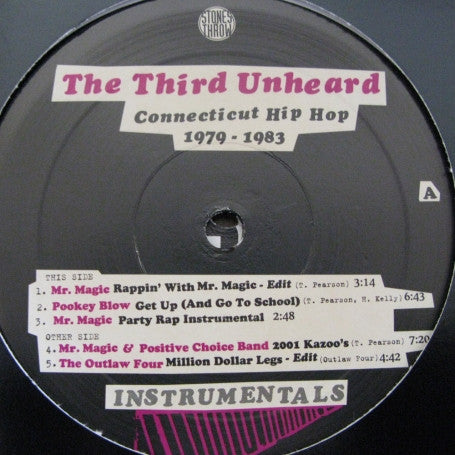 Various : The Third Unheard (Connecticut Hip Hop 1979-1983) (Instrumentals) (2xLP, Comp)