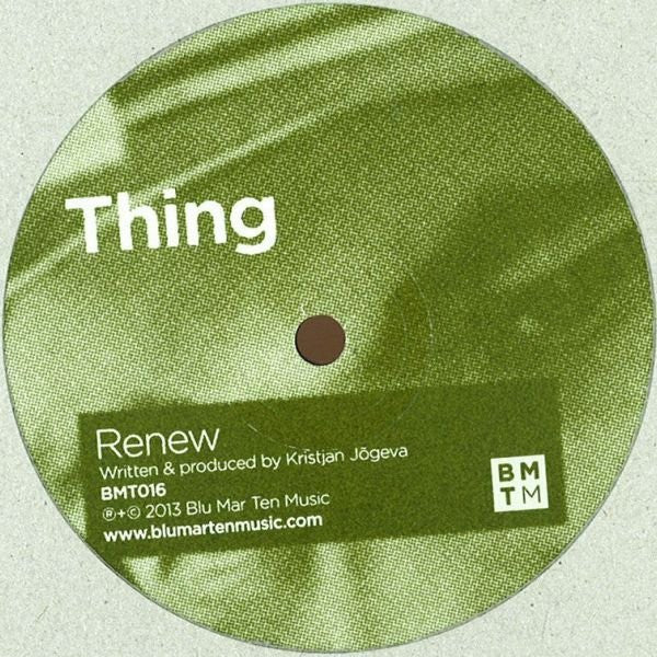 Thing (5) : Renew / Outer Lands (12")