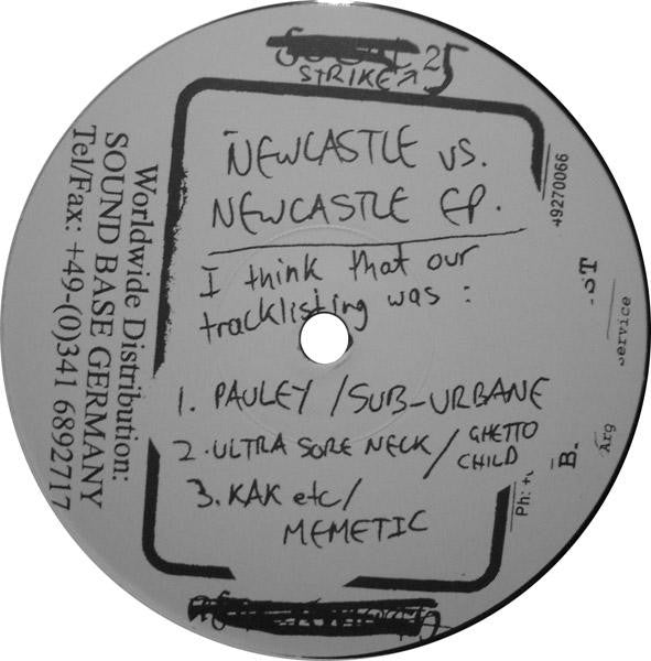 Various : Newcastle vs. Newcastle EP (12", EP, RE)