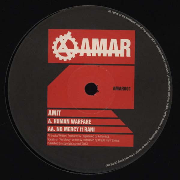 Amit : Human Warfare / No Mercy (12")