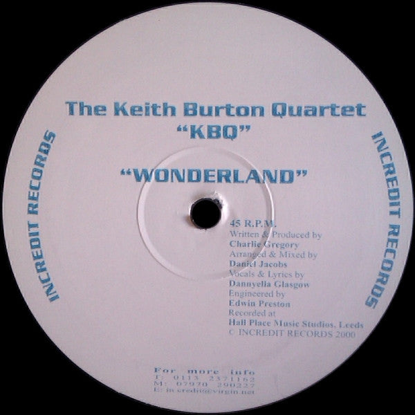 The Keith Burton Quartet : Wonderland (12", S/Sided)