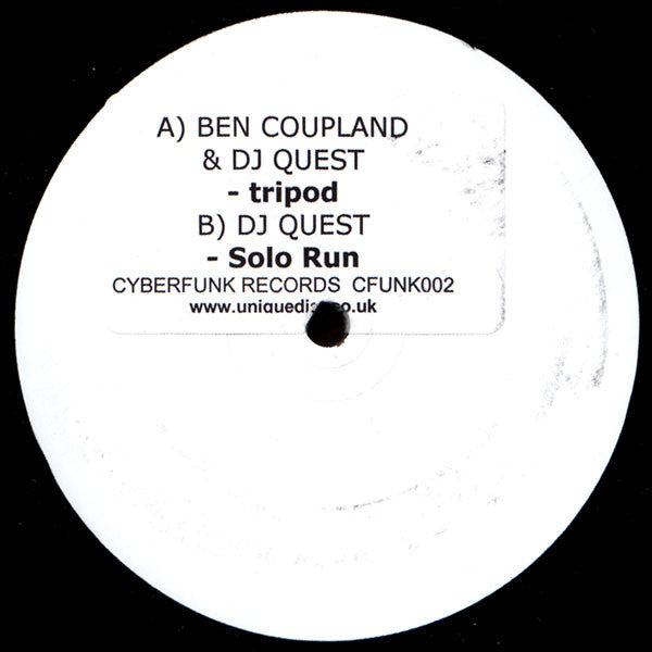 DJ Quest & Ben Coupland : Tripod / Solo Run (12", W/Lbl, Sti)
