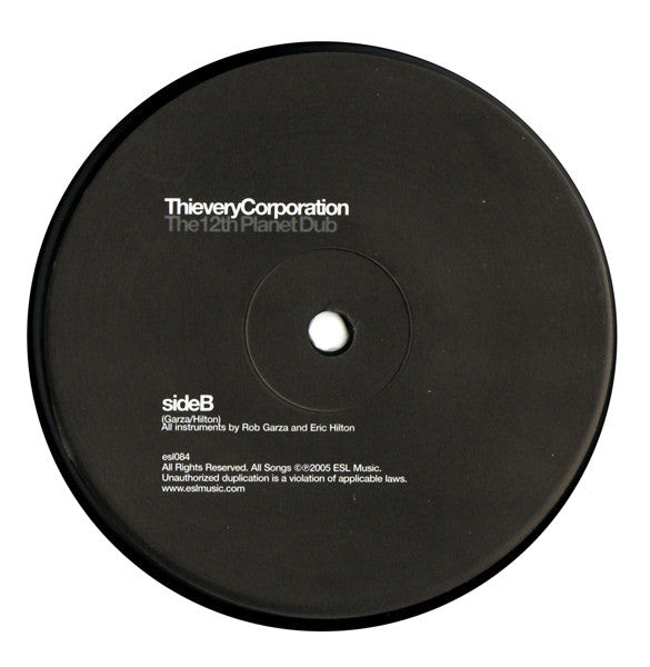 Thievery Corporation : Warning Shots (12")