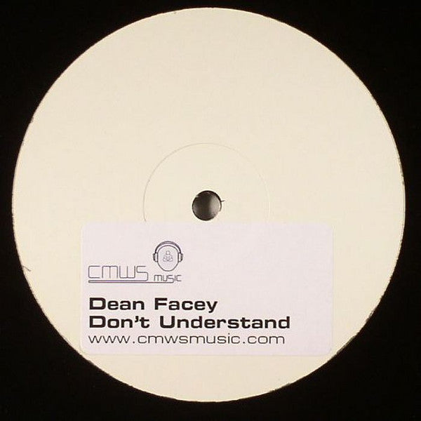 Dean Facey : Don't Understand (12", W/Lbl)