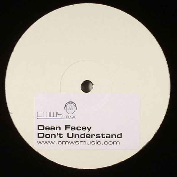 Dean Facey : Don't Understand (12", W/Lbl)