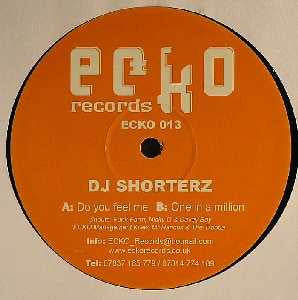DJ Shorterz : Do You Feel Me / One In A Million (12")