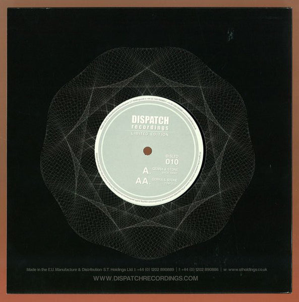 Gerra & Stone : Back Hand / Ten Fold (10", Ltd)