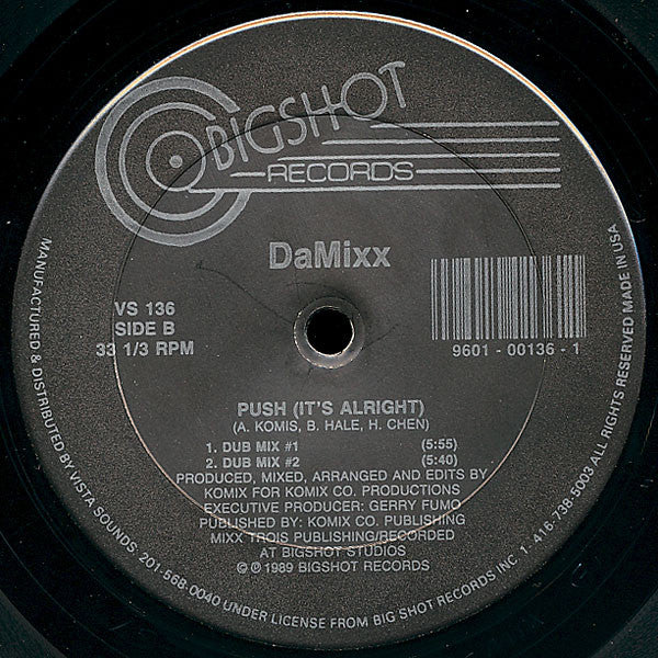 DaMixx : Push (It's Alright) (12")