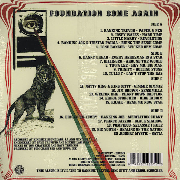 Dub Club (2) : Foundation Come Again (2xLP, Comp)