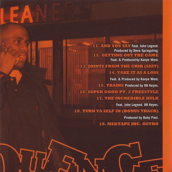 Consequence (2) : Take 'Em To The Cleaners (CD, Mixtape)