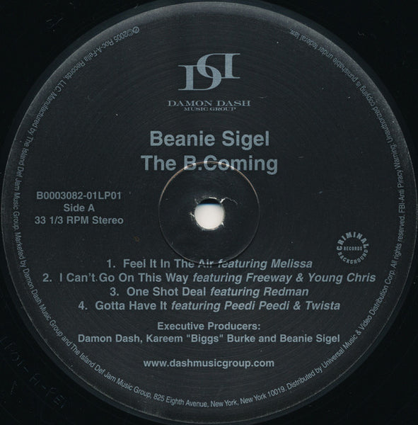 Beanie Sigel : The B.Coming (2xLP, Album)