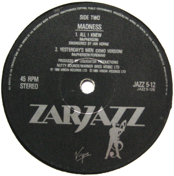 Madness : Yesterday's Men (12")